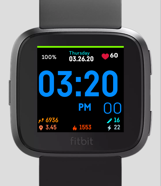 Clock Face Versa